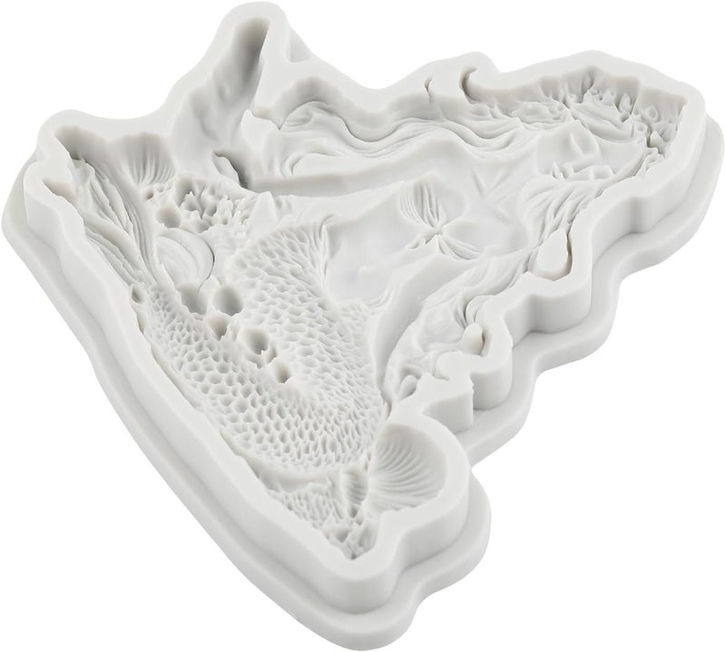 TAOXIBEI Mermaid Polymer Clay Molds for Polymer Clay Making Crafting - Image 4